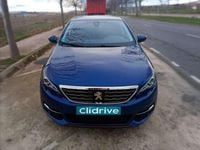 Usado Peugeot 308 Allure 99 CV (72 kW) 2017 Azul Utilitario