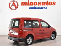 Usado VW Caddy Trendline 102 CV (75 kW) 2020 Rojo Monovolumen