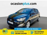 Usado Hyundai i20 85 CV (62 kW) 2013 Negro Utilitario