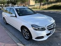 Usado Mercedes E220 170 CV (125 kW) 2015 Blanco Familiar