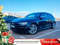 Usado Audi S3 Sportback S-Line 300 CV (220 kW) 2014 Negro Utilitario