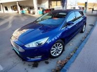 Usado Ford Focus Titanium 125 CV (91 kW) 2015 Azul Familiar