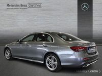 Usado Mercedes E220 AMG line 194 CV (142 kW) 2021 Selenitgrey  metallic paint Berlina
