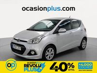 Usado Hyundai i10 67 CV (49 kW) 2015 Plateado Utilitario
