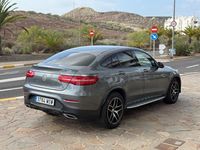 Usado Mercedes GLC220 170 CV (125 kW) 2017 Gris / plata Coupe