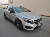 Usado Mercedes GLA220 AMG line 170 CV (125 kW) 2014 Gris / plata SUV