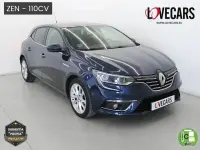 Usado Renault Mégane Zen 110 CV (80 kW) 2018 Azul Berlina