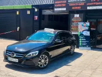 Usado Mercedes C220 Avantgarde 170 CV (125 kW) 2015 Negro Familiar