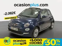 Usado Fiat 500 Dolcevita 70 CV (51 kW) 2022 Azul Descapotable