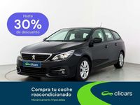 Usado Peugeot 308 SW Active 131 CV (96 kW) 2021 Negro Familiar