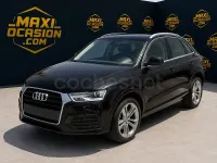 Usado Audi Q3 150 CV (110 kW) 2018 Negro SUV