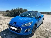 Usado Peugeot 308 CC Allure 163 CV (119 kW) 2011 Azul Descapotable