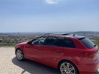 Usado Audi A3 Ambition 250 CV (183 kW) 2007 Rojo Berlina