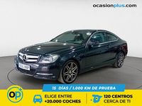 Usado Mercedes C220 170 CV (125 kW) 2013 Negro Coupe