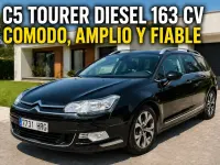 Usado Citroën C5 163 CV (119 kW) 2013 Negro Familiar