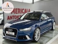 Usado Audi RS6 Performance 605 CV (444 kW) 2018 Azul Familiar
