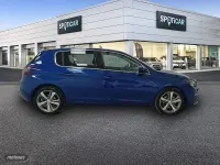 Usado Peugeot 308 Allure 130 CV (95 kW) 2018 Azul Berlina