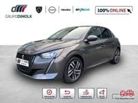 Usado Peugeot 208 Allure 100 CV (73 kW) 2020 Gris Utilitario