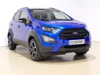 Usado Ford Ecosport Active 125 CV (91 kW) 2021 Azul SUV