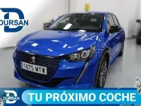 Usado Peugeot e-208 Allure 100 kW (136 CV) 2024 Azul Utilitario