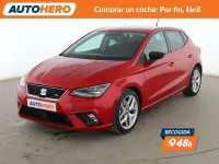 Usado Seat Ibiza FR 116 CV (85 kW) 2019 Rojo Utilitario