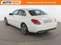 Usado Mercedes C220 Avantgarde 170 CV (125 kW) 2015 Blanco Berlina