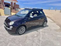Usado Fiat 500C Lounge 85 CV (62 kW) 2012 Violeta / lila Descapotable