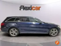 Usado Mercedes C220 170 CV (125 kW) 2017 Azul Familiar