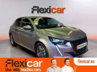 Usado Peugeot 208 Active 102 CV (75 kW) 2021 Gris Utilitario