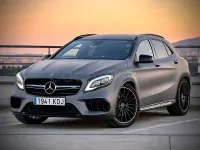 Usado Mercedes GLA45 AMG 381 CV (280 kW) 2017 Gris / plata SUV