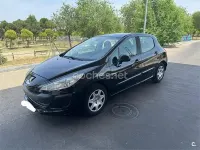 Usado Peugeot 308 120 CV (88 kW) 2009 Negro Berlina