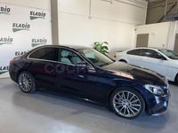 Usado Mercedes C220 170 CV (125 kW) 2017 Azul Berlina