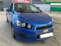 Usado Chevrolet Aveo LS 86 CV (63 kW) 2013 Azul Utilitario