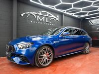 Usado Mercedes E63S AMG 612 CV (450 kW) 2020 Azul Familiar