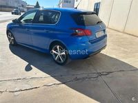 Usado Peugeot 308 GT 130 CV (95 kW) 2021 Azul Berlina