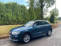 Usado Audi Q3 Attraction 150 CV (110 kW) 2015 Azul SUV
