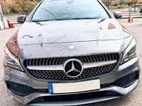 Usado Mercedes CLA200 Shooting Brake AMG line 136 CV (100 kW) 2017 Gris / plata Familiar