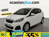 Usado Peugeot 108 Active 82 CV (60 kW) 2016 Blanco Utilitario
