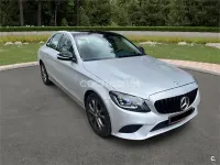 Usado Mercedes C220 AMG 170 CV (125 kW) 2015 Gris / plata Berlina
