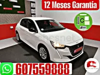 Usado Peugeot 208 Active 100 CV (73 kW) 2022 Blanco Utilitario