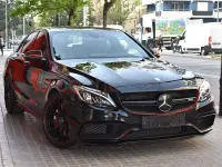 Usado Mercedes C63 AMG 476 CV (350 kW) 2017 Negro Berlina