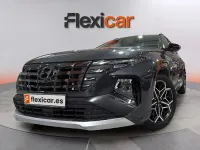 Usado Hyundai Tucson N Line 150 CV (110 kW) 2022 Gris SUV