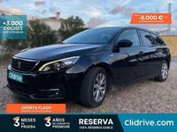 Usado Peugeot 308 SW Style 99 CV (72 kW) 2018 Negro Familiar
