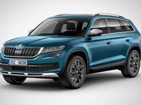 Usado Skoda Kodiaq Scout 4x4 150 CV (110 kW) 2018 Marrón SUV