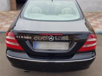 Usado Mercedes CLK500 Elegance 306 CV (225 kW) 2004 Negro Coupe