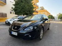 Usado Seat Leon Ecomotive 105 CV (77 kW) 2009 Negro Utilitario