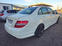 Usado Mercedes C200 Avantgarde 136 CV (100 kW) 2011 Blanco Berlina