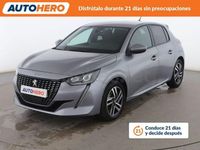 Usado Peugeot 208 Allure 101 CV (74 kW) 2021 Gris Utilitario