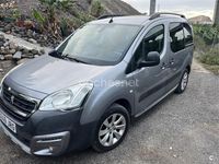 Usado Peugeot Partner Tepee Active 100 CV (73 kW) 2016 Gris / plata Monovolumen