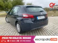 Usado Peugeot 308 Access 100 CV (73 kW) 2016 Negro Berlina